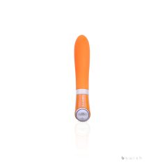   B SWISH Bgood Deluxe - Силиконов вибратор с пръчка (оранжев)