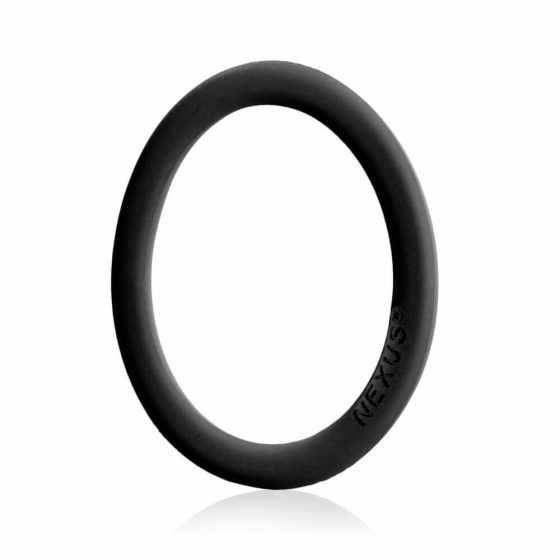 Nexus Enduro - силиконов пенис пръстен (черен)