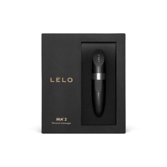 LELO Mia 2 - вибратор за червило за пътуване (черен)