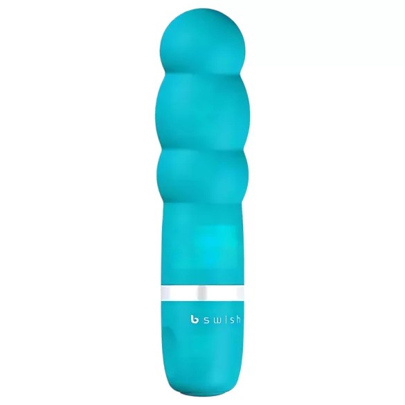 B SWISH Bcute Pearl - водоустойчив вибратор с перли - тюркоаз