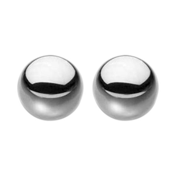S&M - отделни стоманени гейзерни топки (сребърни)
