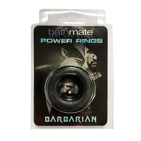 BathMate - Силиконов пенис пръстен Barbarian (черен)