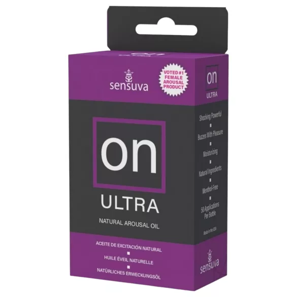 Sensuva Ultra - интимно масло за жени - затоплящо - 5 мл