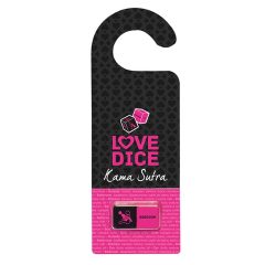   Комплект секс зарове със закачалка за врата (черно-розов)
