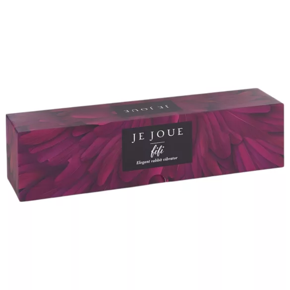 Je Joue Fifi - акумулаторен водоустойчив вибратор с клиторен израстък (лилав)