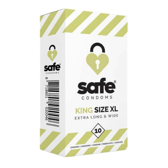 SAFE King Size XL - изключително голям презерватив (10 бр.)