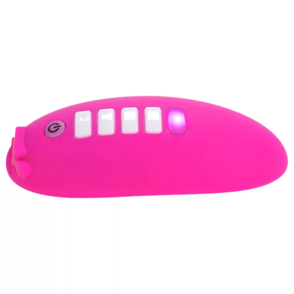 OhMiBod Lightshow - вибратор за клитор с управление чрез приложение и LED светлина (розов)