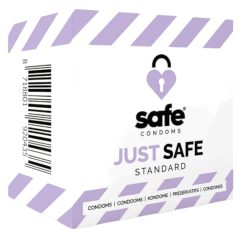   SAFE Just Safe - стандартен презерватив - ванилия (5бр)