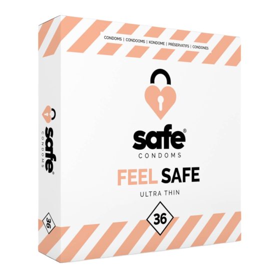 SAFE Feel Safe - тънък презерватив (36 бр.)