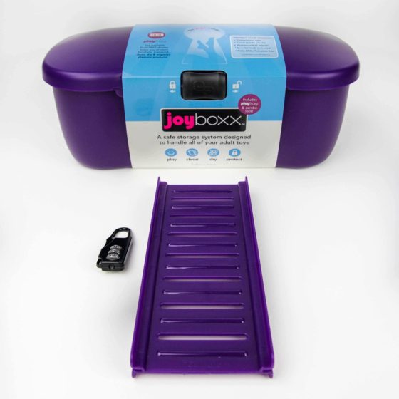 JOYBOXXX - хигиенична кутия за съхранение (лилава)