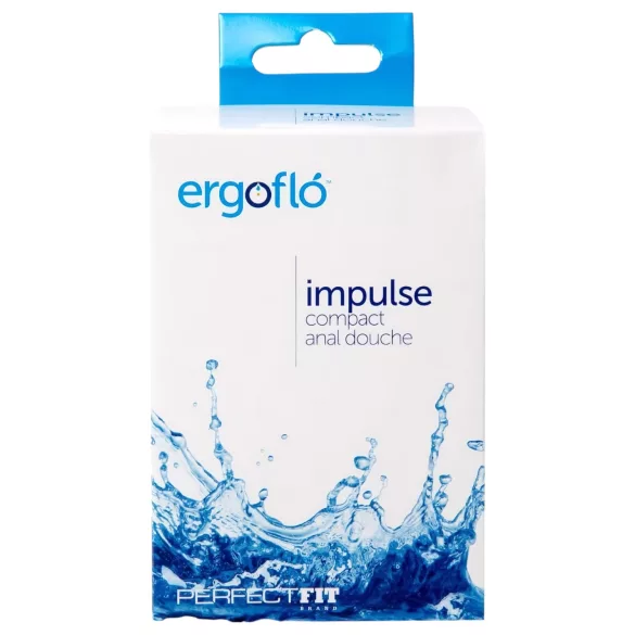 Perfect Fit Ergoflo Impulse - анален и интимен душ - черен
