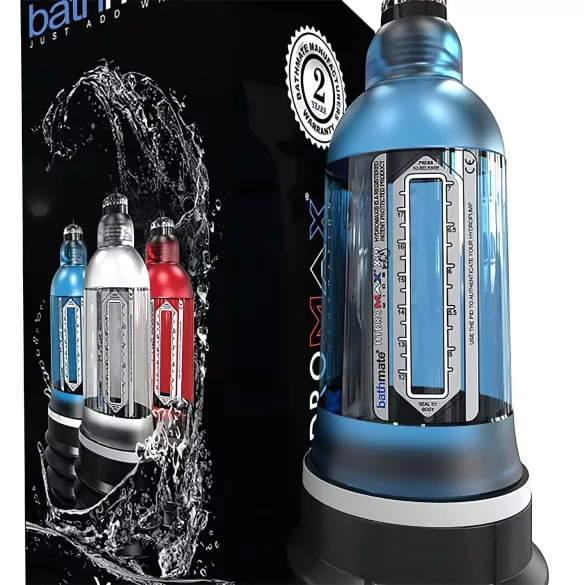 Bathmate Hydromax 7 Wide - хидравлична пенис помпа - син