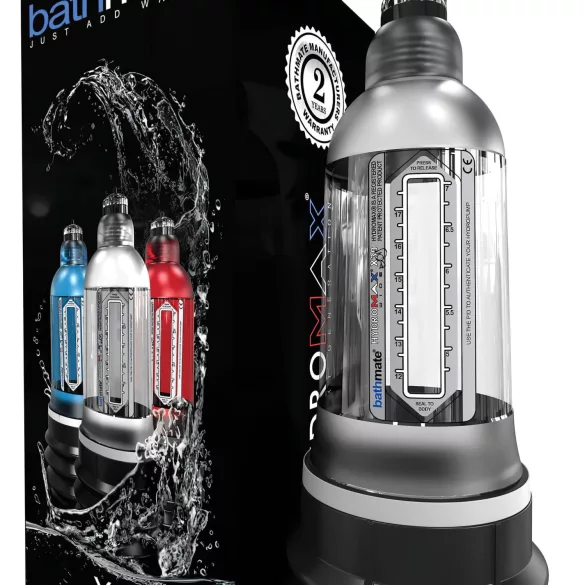 Bathmate Hydromax 7 Wide - хидравлична пенис помпа - прозрачен