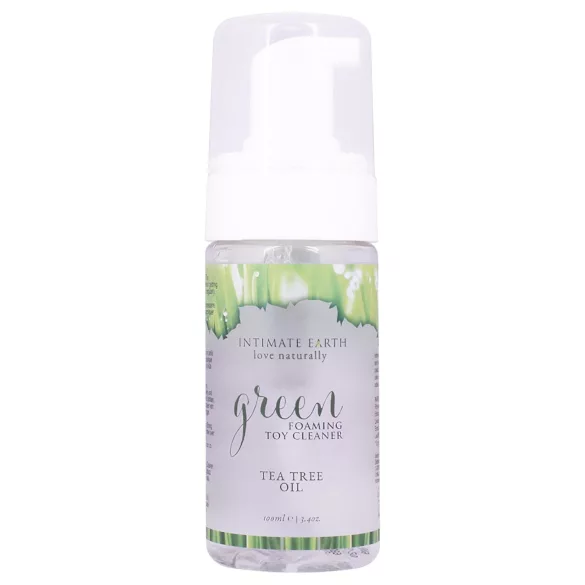 Intimate Earth Green Tee - дезинфекциращ и почистващ спрей (100 ml)