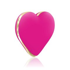   RS Icons Heart - презареждащ се клиторен вибратор (розов)