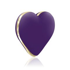  RS Icons Heart - презареждащ се клиторен вибратор (лилав)