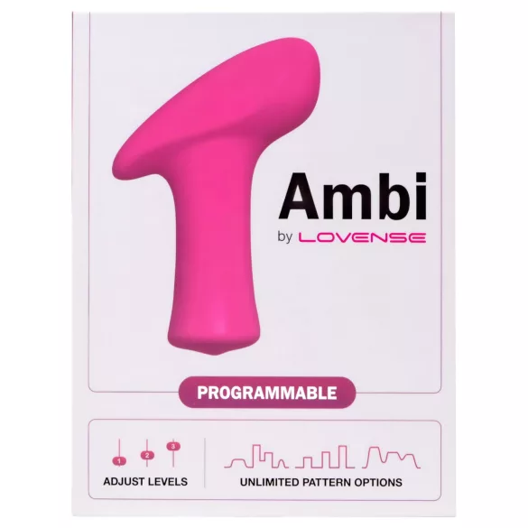 Lovense Ambi - вибратор за клитор с управление чрез приложение (розов)