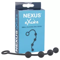   Nexus Excite - анален дилдо с 4 топчета - черен - малък