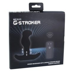   Nexus G-stroker - вибратор за простатата с дистанционно управление (черен)