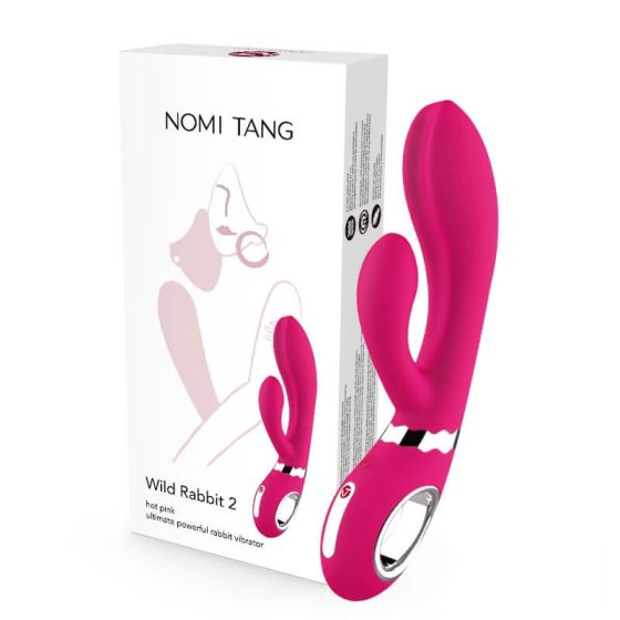 Nomi Tang Wild Rabbit 2 - презареждащ се вибратор за G-точката с пръчица (розов)