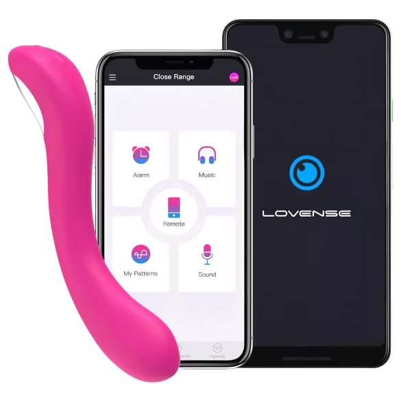 LOVENSE Osci 2 - вибратор за G-точка - умен - розов