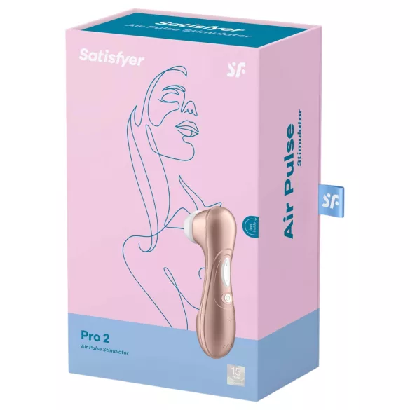 Satisfyer Pro 2 Gen2 - безжичен клитор стимулатор - кафяв