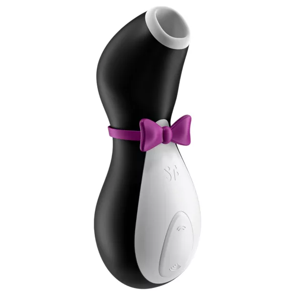 Satisfyer Penguin - клитор стимулатор акумулаторен водоустойчив - черно-бял