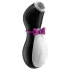 Satisfyer Penguin - клитор стимулатор акумулаторен водоустойчив - черно-бял