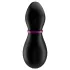 Satisfyer Penguin - клитор стимулатор акумулаторен водоустойчив - черно-бял