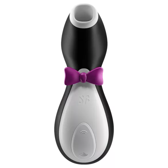 Satisfyer Penguin - клитор стимулатор акумулаторен водоустойчив - черно-бял