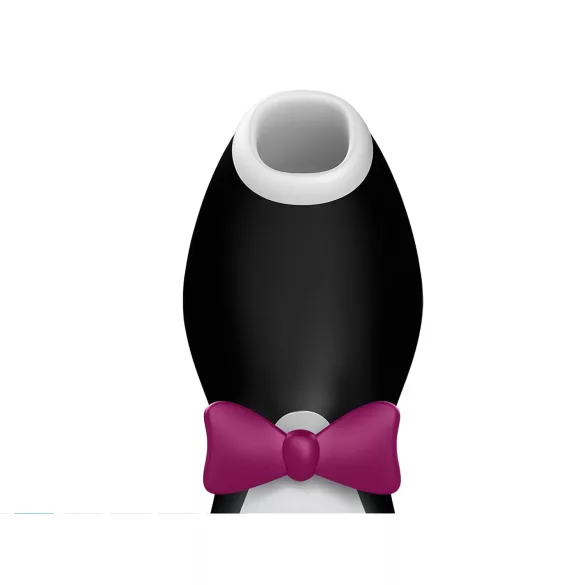Satisfyer Penguin - клитор стимулатор акумулаторен водоустойчив - черно-бял
