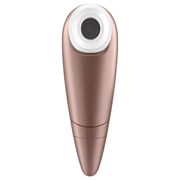 Satisfyer 1 Number One - вибратор за клитор с въздушни вълни - кафяв