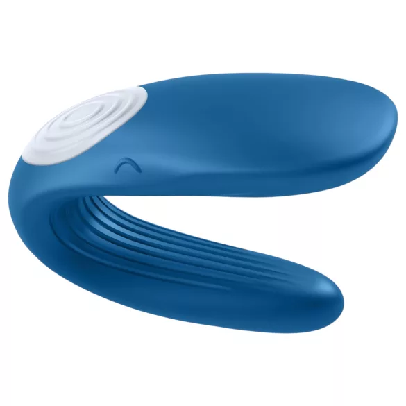 Satisfyer Double Whale - вибратор за двойки с 2 мотора - син