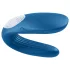 Satisfyer Double Whale - вибратор за двойки с 2 мотора - син
