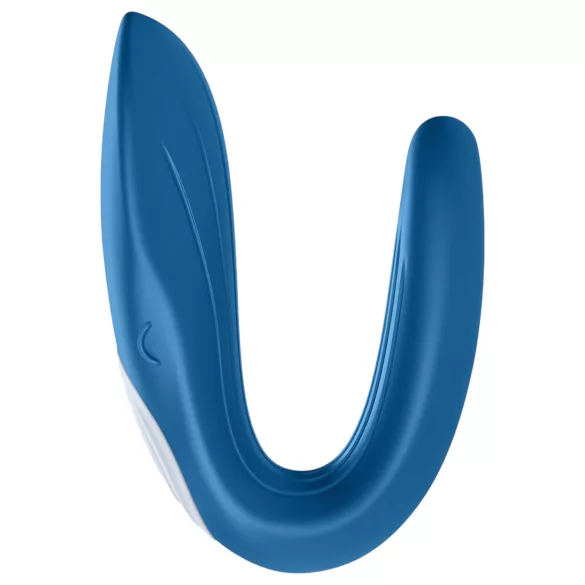 Satisfyer Double Whale - вибратор за двойки с 2 мотора - син
