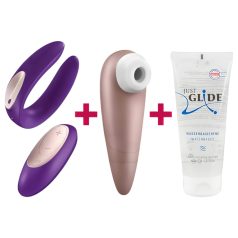   Satisfyer вибратор комплект за двойки (3 части)