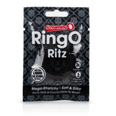   Screaming O Ritz - силиконов пенис пръстен (черен)
