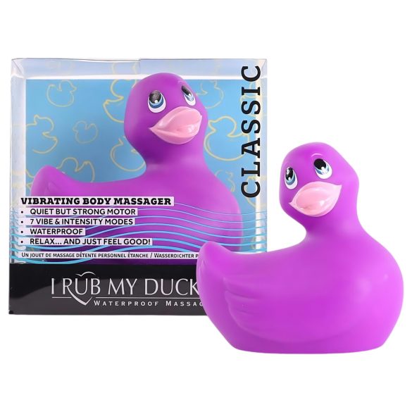 My Duckie 2.0 - водоустойчив вибратор за клитор (лилав)