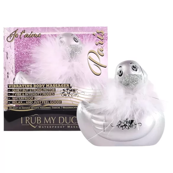 My Duckie Paris 2.0 - клиторен вибратор - сребърен