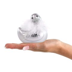   My Duckie Paris 2.0 - Игрива патица, водоустойчив клиторен вибратор (сребърен)