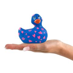   My Duckie Romance 2.0 - водоустойчив клиторен вибратор (синьо-розов)
