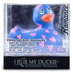   My Duckie Romance 2.0 - водоустойчив клиторен вибратор (синьо-розов)
