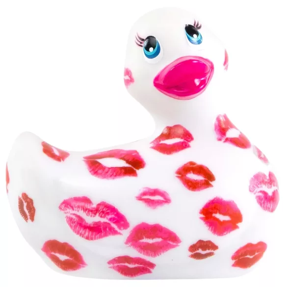 My Duckie Romance 2.0 - водоустойчив вибратор за клитор (бяло-розов)