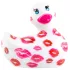 My Duckie Romance 2.0 - водоустойчив вибратор за клитор (бяло-розов)
