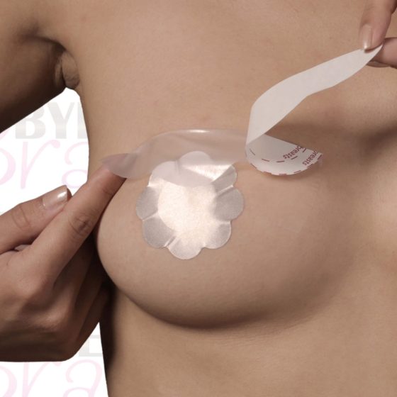 Bye Bra D-F - невидими подплънки за гърди - розови (3 чифта)