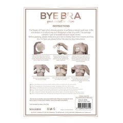   Bye Bra D-F - невидими подплънки за гърди - nude (3 чифта)