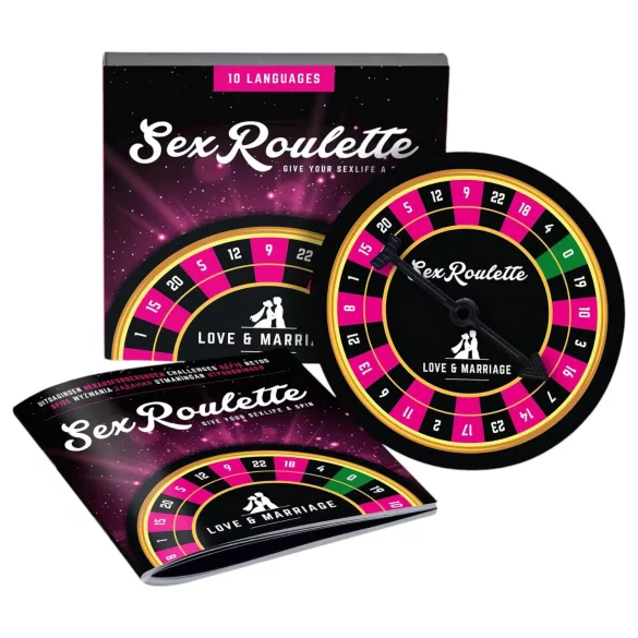 Sex Roulette Love & Married - еротична настолна игра (на 10 езика)