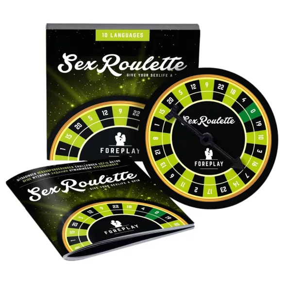 tease & please - Sex Roulette Foreplay - Рулетна настолна игра за любовна игра за двойки