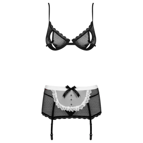 Obsessive - костюм на камериерка - комплект 6 части - L/XL