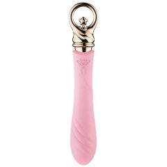   ZALO Courage Heating - Rechargeable, luxury G-spot vibrator (pink)
